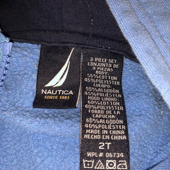 Boys Nautica hoodie size 2t - Picture 4 of 4